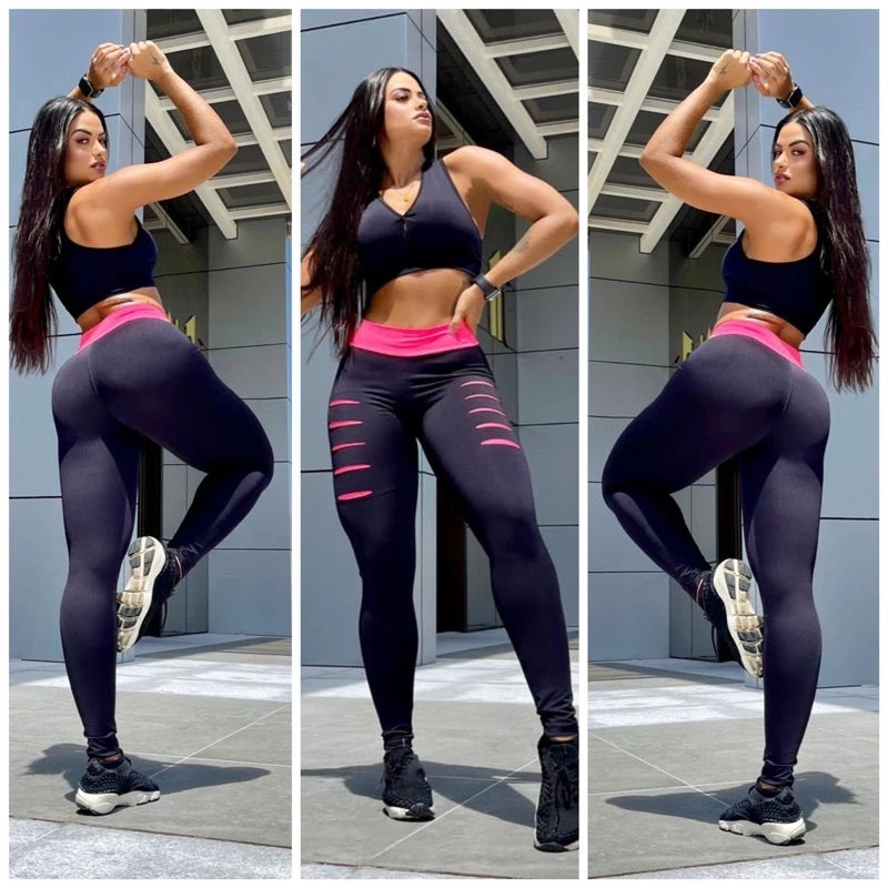 O Conjunto de Calça que Une Conforto, Estilo e Performance: Sinta-se Linda e Poderosa na Academia!”