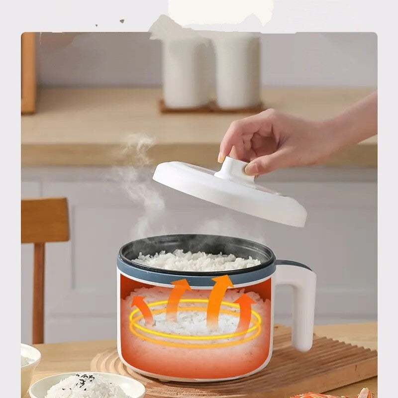 Fogão de Arroz Elétrico Multicooker – Camada Dupla, Antiaderente e Inteligente para Refeições Perfeitas