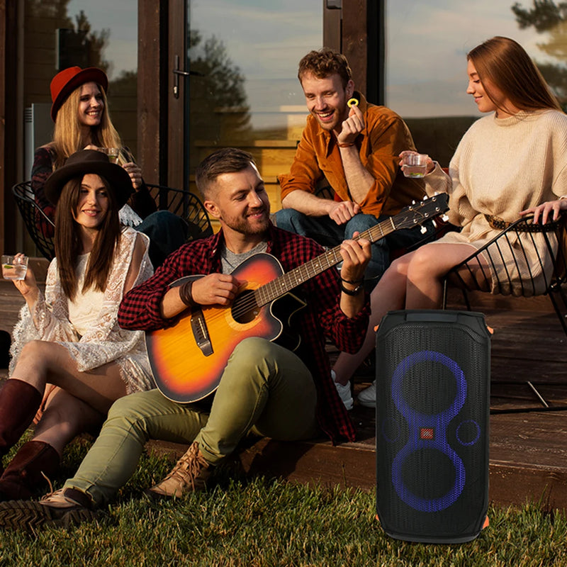 Experimente o Poder do Som e Proteção: JBL Partybox 110 com Capa Protetora Exclusiva