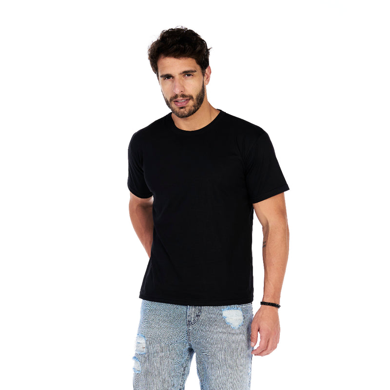 Kit Exclusivo: 5 Camisetas Masculinas Lisa Malha Premium para Estilo e Versatilidade