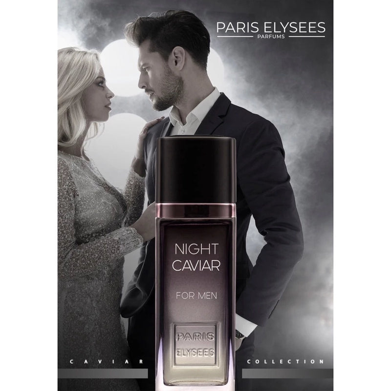 Caviar Night 100ml - Paris Elysses: A Essência da Elegância e Sofisticação