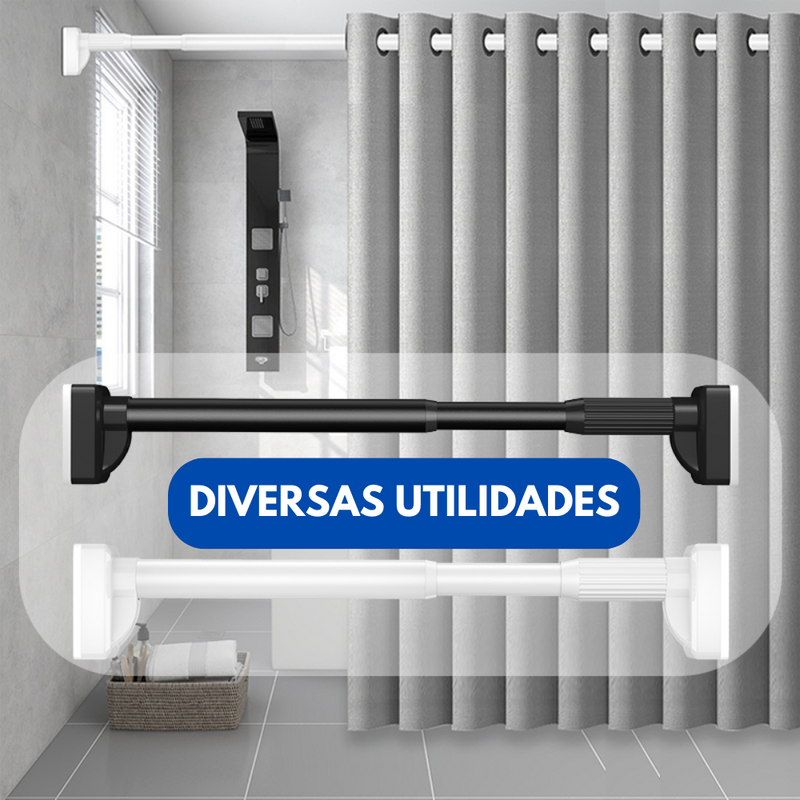 [Compre 2 Leve 4] Varal Multiuso Retrátil - 6 Metros de Abertura + Brinde