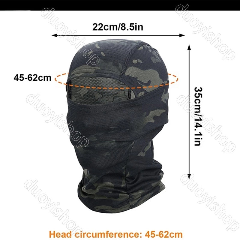 Máscara Facial Balaclava Bandana Hood Headwear: A Revolução em Proteção e Estilo para Ciclistas e Aventureiros