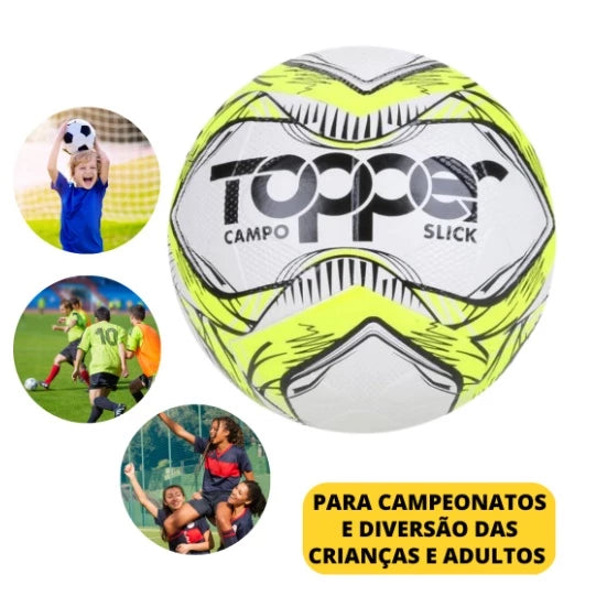 Bola Topper Slick II + Bomba de Ar: Desempenho Superior para Cada Jogo