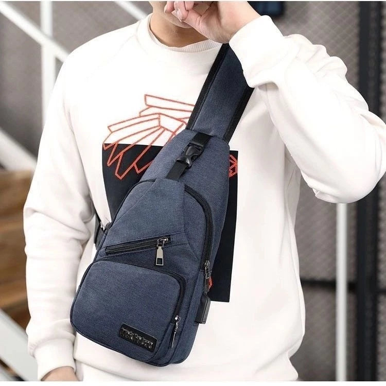 Bolsa de Ombro Masculina Anti-Roubo Jorge: Segurança e Estilo ao Seu Alcance