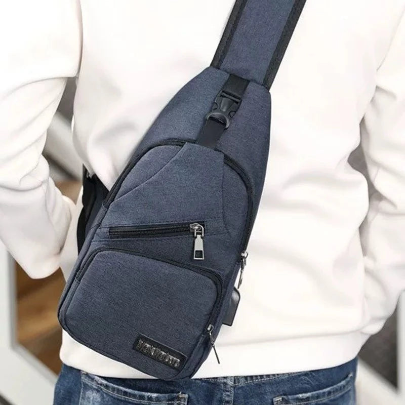 Bolsa de Ombro Masculina Anti-Roubo Jorge: Segurança e Estilo ao Seu Alcance